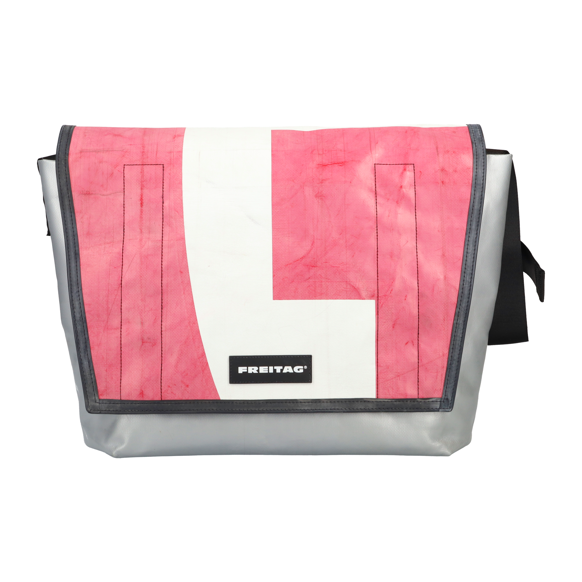 FREITAG メッセンジャーバッグ レッド ホワイト メッセンジャーバッグ | FREITAG