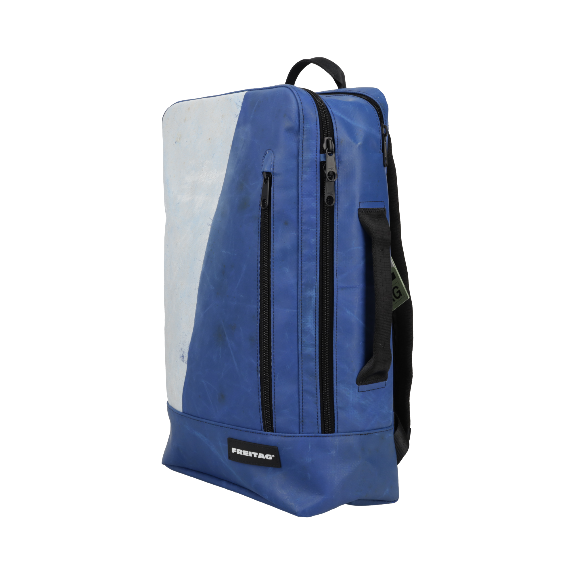 FREITAG パープルバックパック トラックデザイン 大型トラックのリフレクターを活用した FREITAGのバッグ「F675