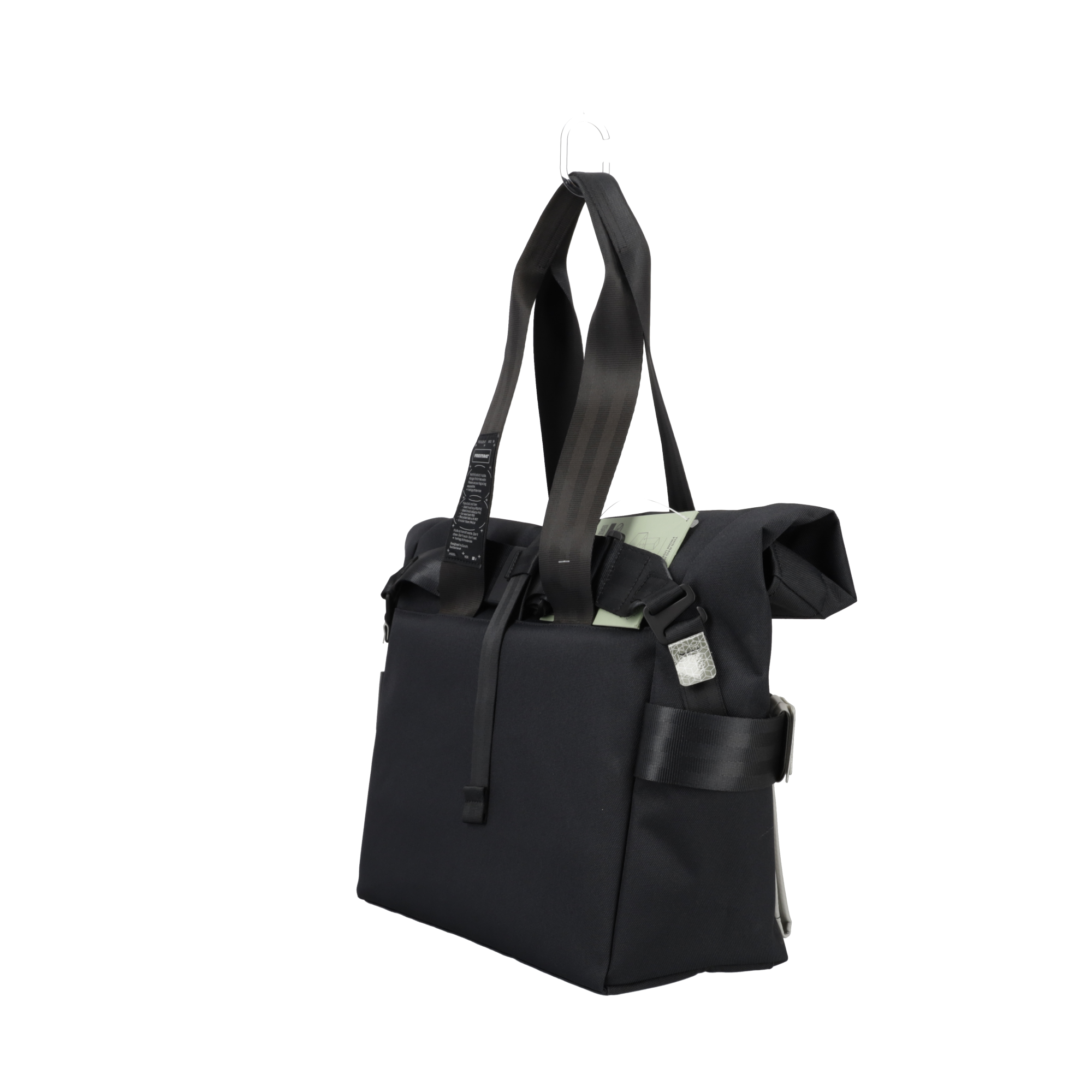 ID付 FREITAG F680 ANDERSON ロールトップ 3WAYバッグ 毎日のチャリ移動にぴったり。夜道でキラっと光る大容量ロール