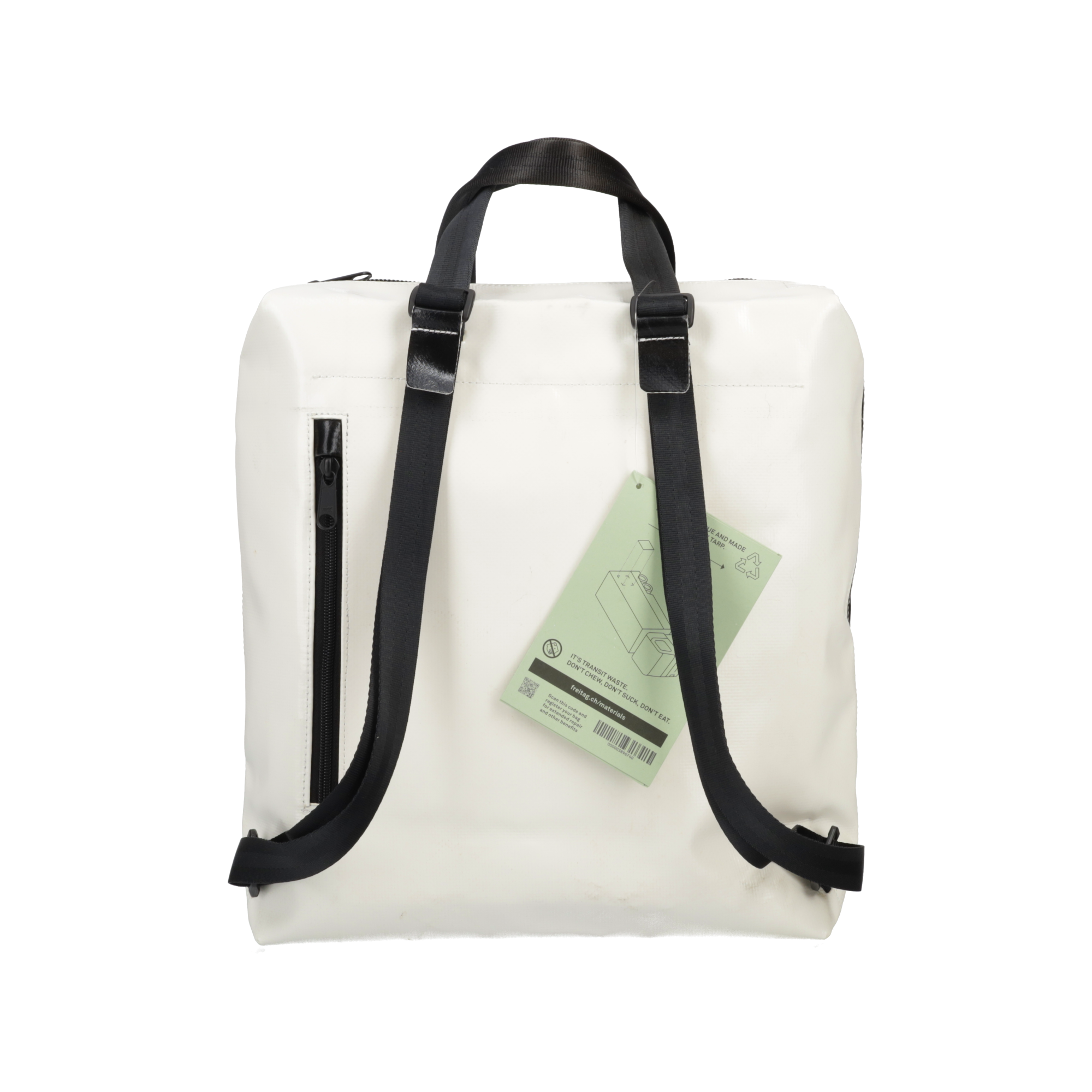FREITAG F201 PETE ホワイト FREITAG F201 PETE Authentic CLASSIC White/Red PVC BACKPACK