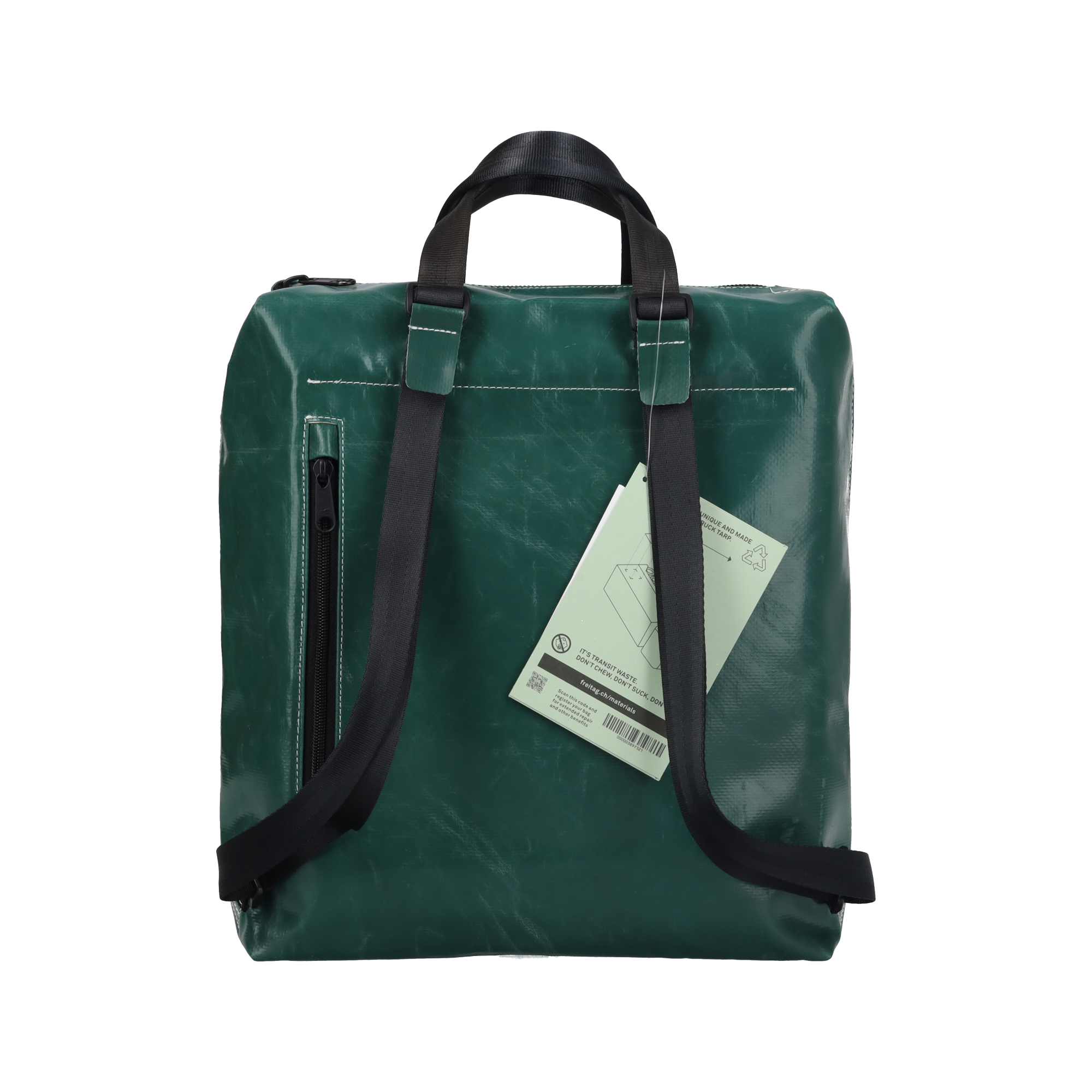 FREITAG F201 PETE 緑の転写 FREITAG F201 PETE Backpack – Red Dot Design Museum Singapore