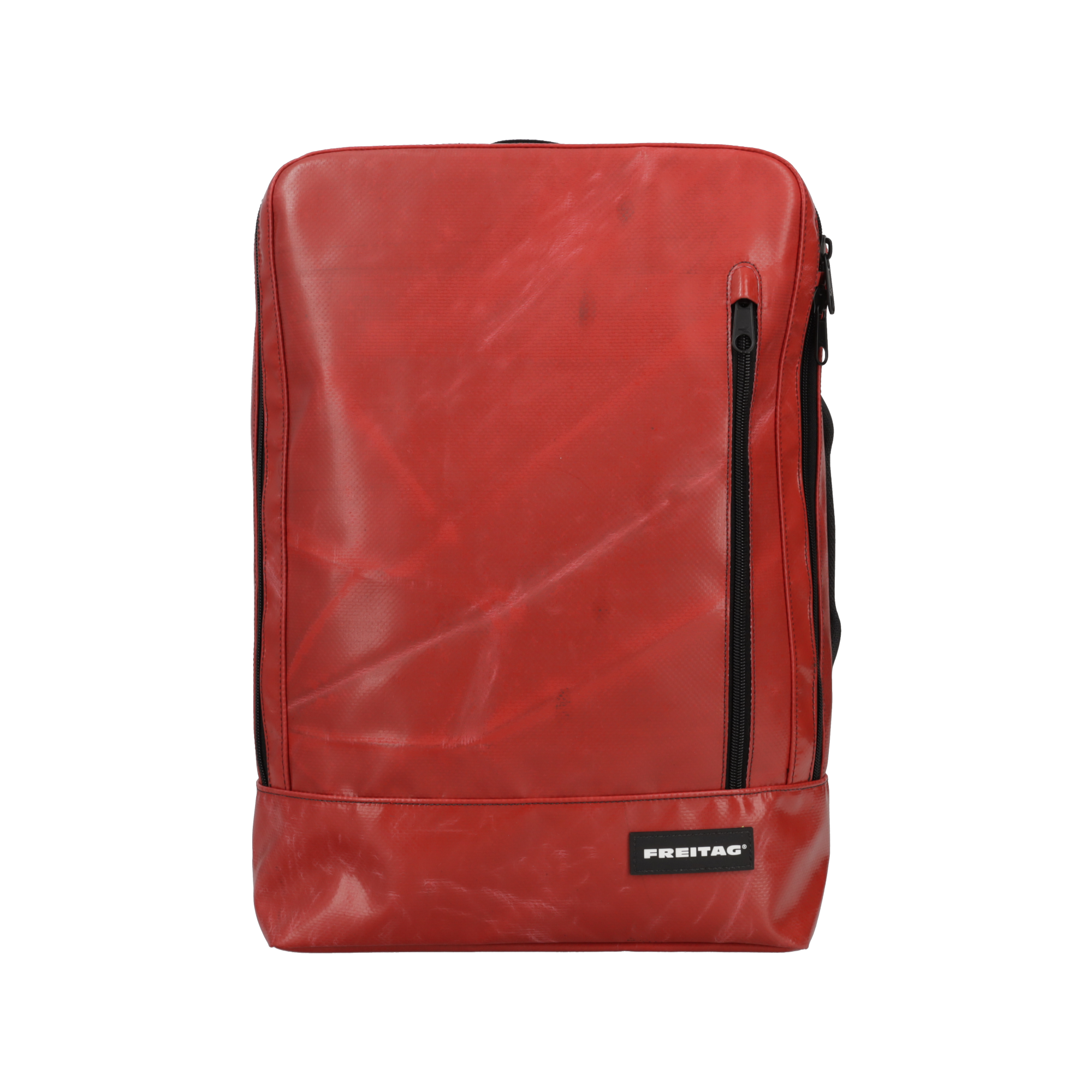 FREITAG メッセンジャーバッグ 赤/クリーム　ドラグネット　プランツァー 今年も話題の FREITAG プラン ドラグネット 赤/クリーム