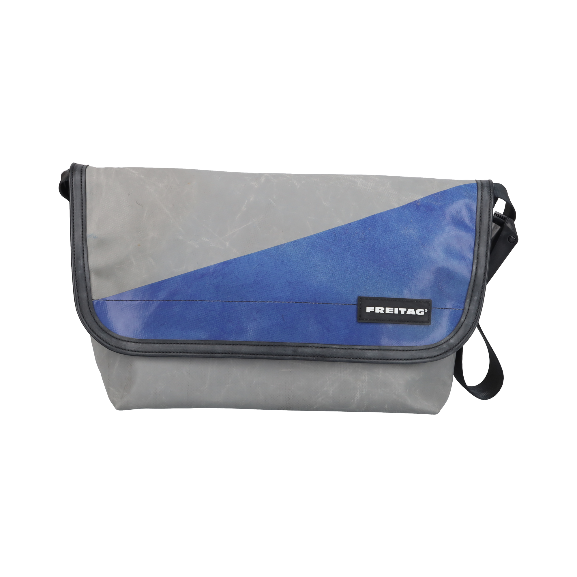 ☆良品☆ FREITAG ショルダーバッグ メッセンジャーバッグ 青×白 ホーム | FREITAG