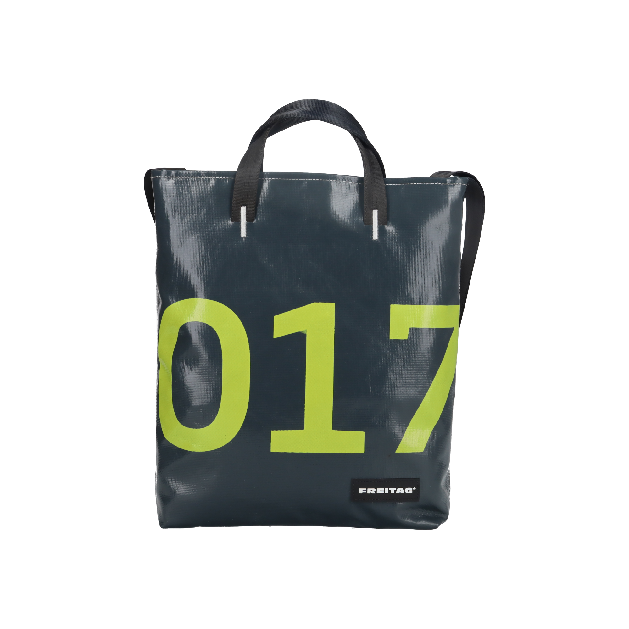 FREITAG F202 LELAND オレンジ×グリーン ブラックライン F202 LELAND