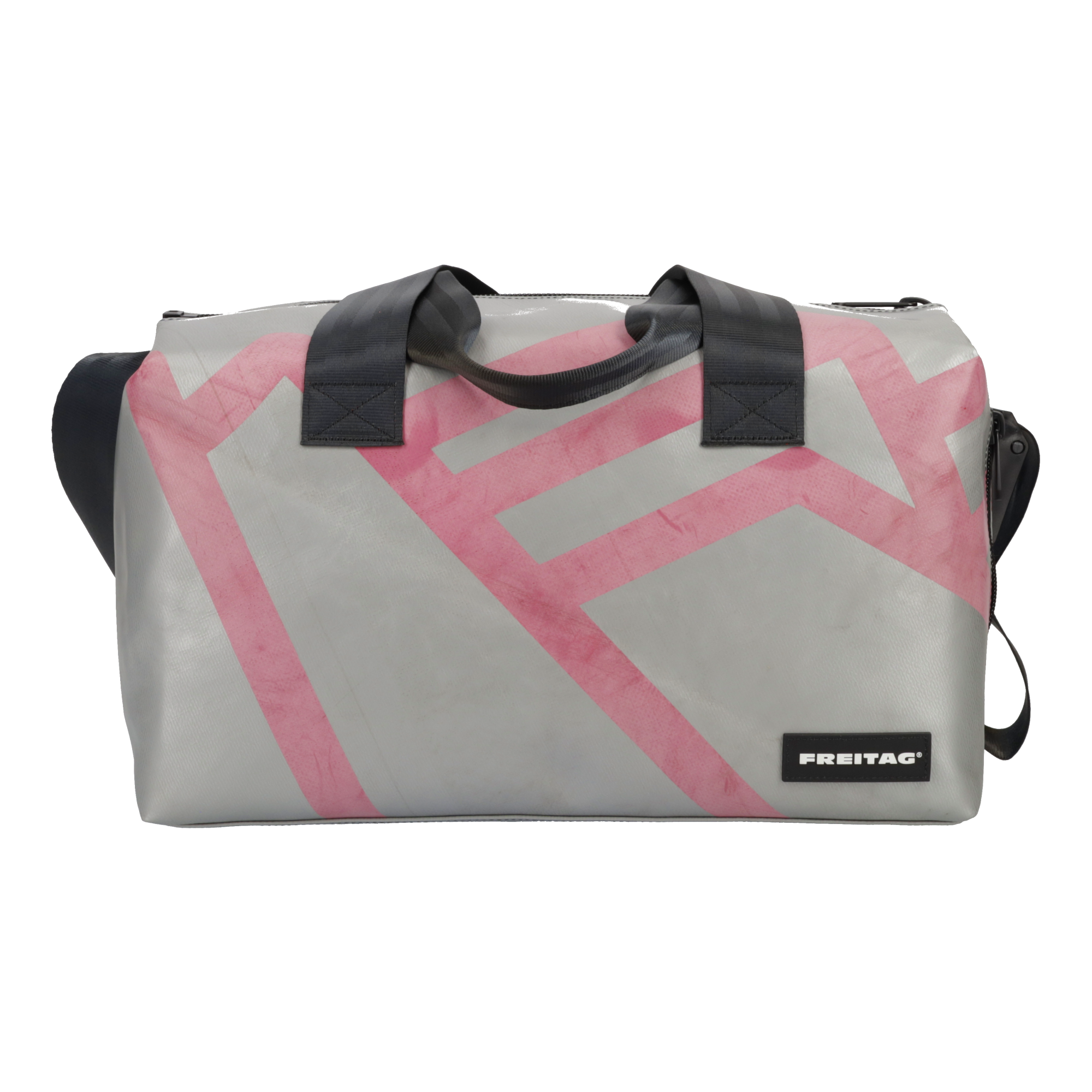 FREITAG エコバッグ グレー/レッド トートバッグ ハンドバッグ レッド（2024/07/04買取） - FREITAG