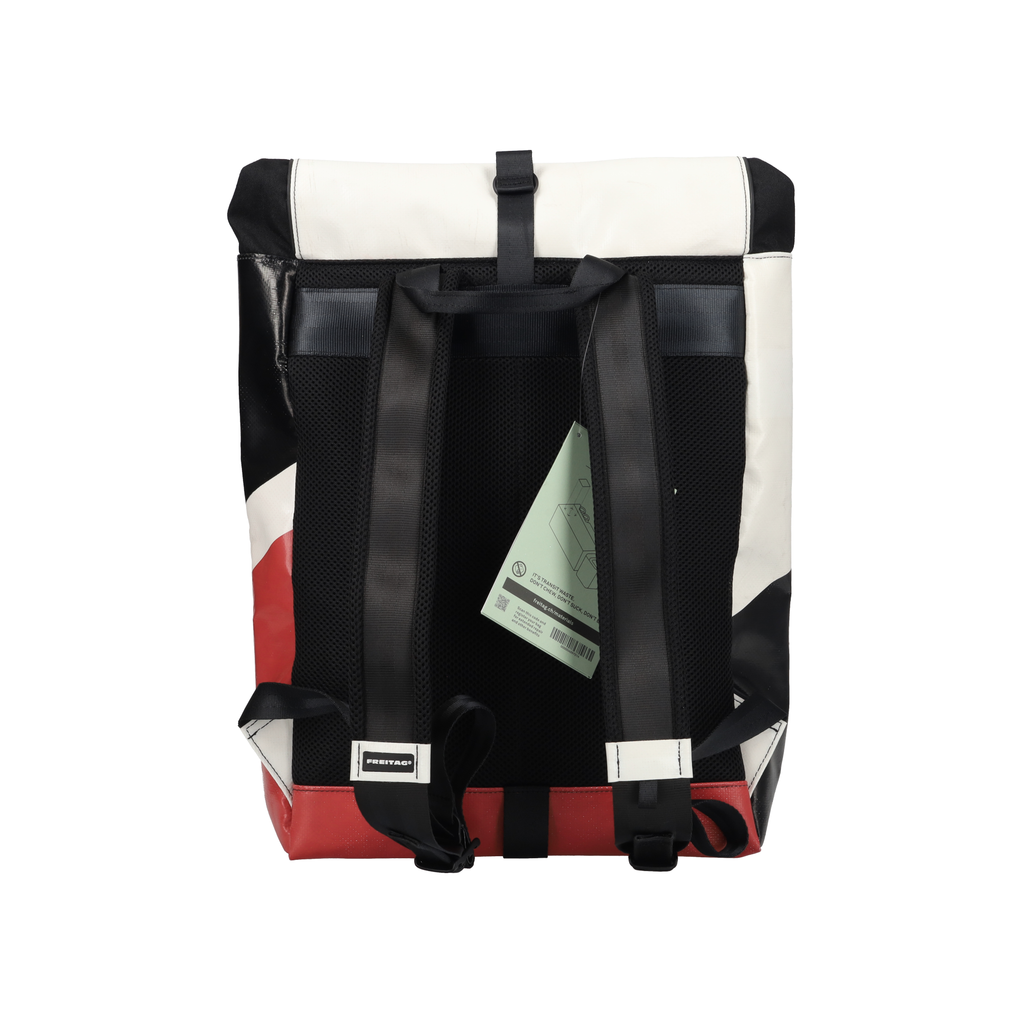 FREITAG F155 CLAPTON ブラック・ホワイト FREITAG :: CLAPTON F155 :: The smart and safe backpack for