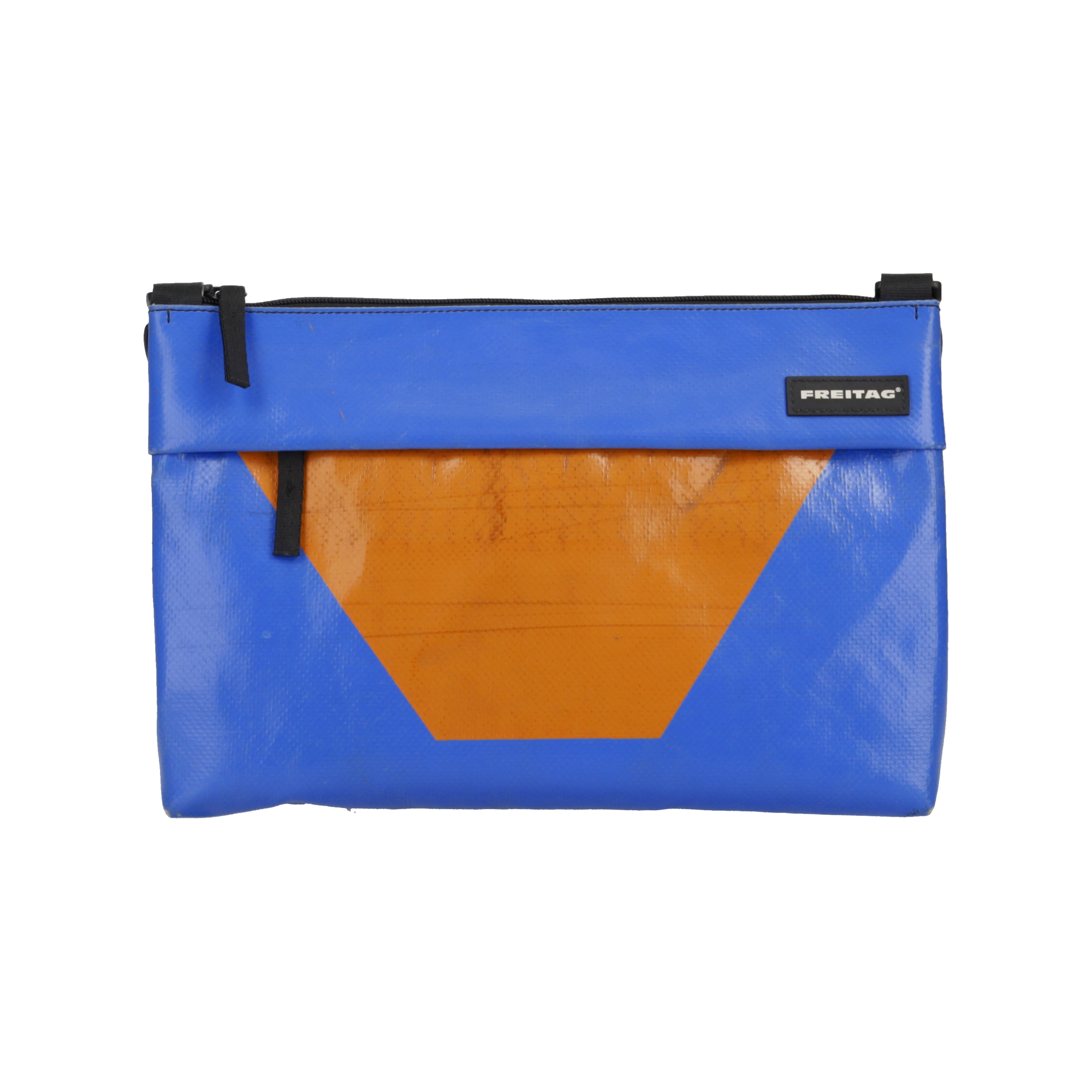FREITAG 青とオレンジ FREITAG（フライターグ）PETE オレンジ⁄青 リュックサック FREITAG