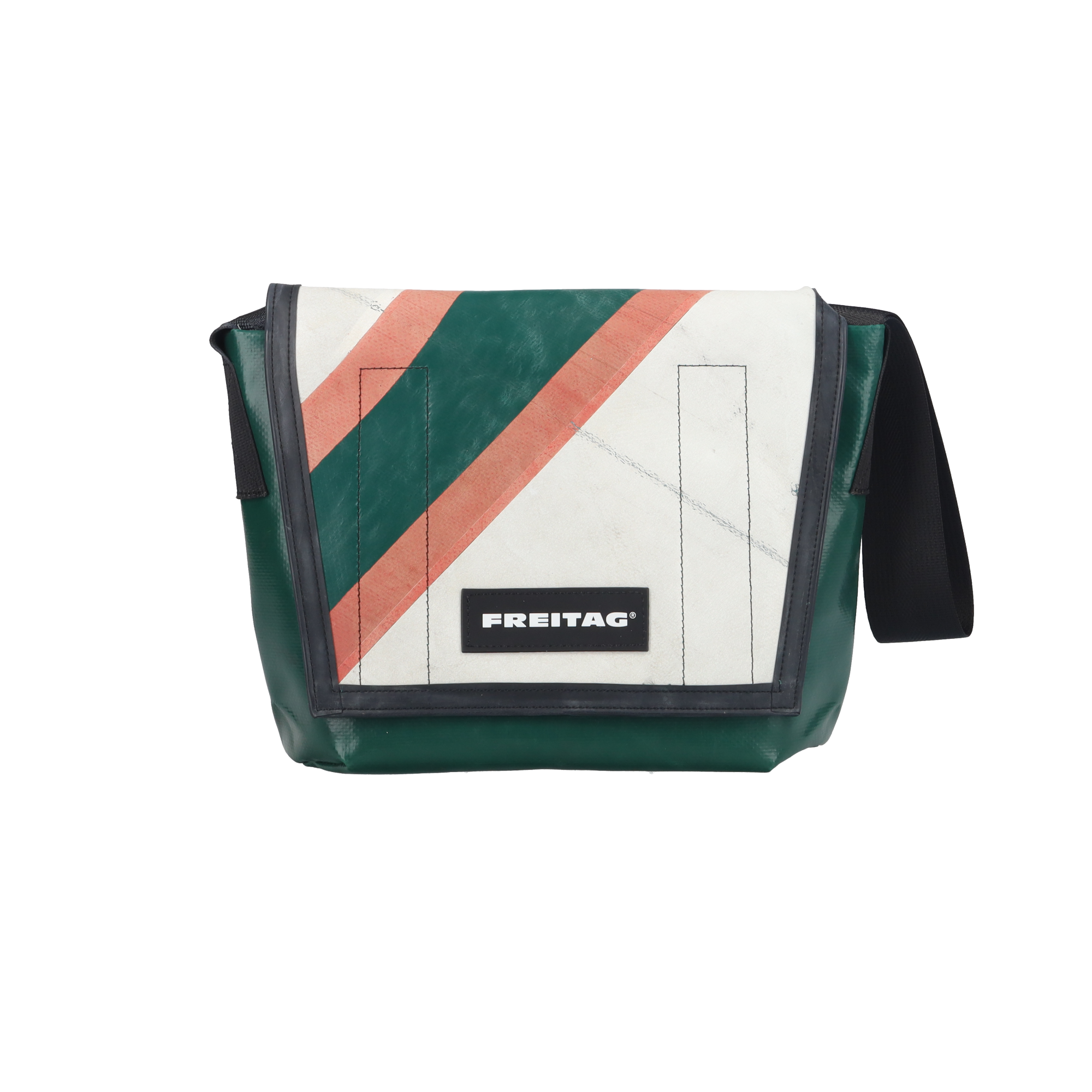 週末限定価格 FREITAG メッセンジャーバッグ グリーン⁄イエロー