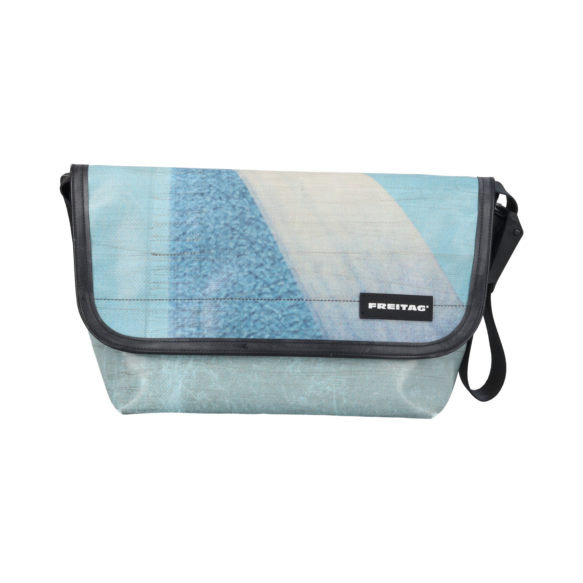 ☆良品☆ FREITAG ショルダーバッグ メッセンジャーバッグ 青×白 ☆良品☆ FREITAG ショルダーバッグ メッセンジャーバッグ 青×白