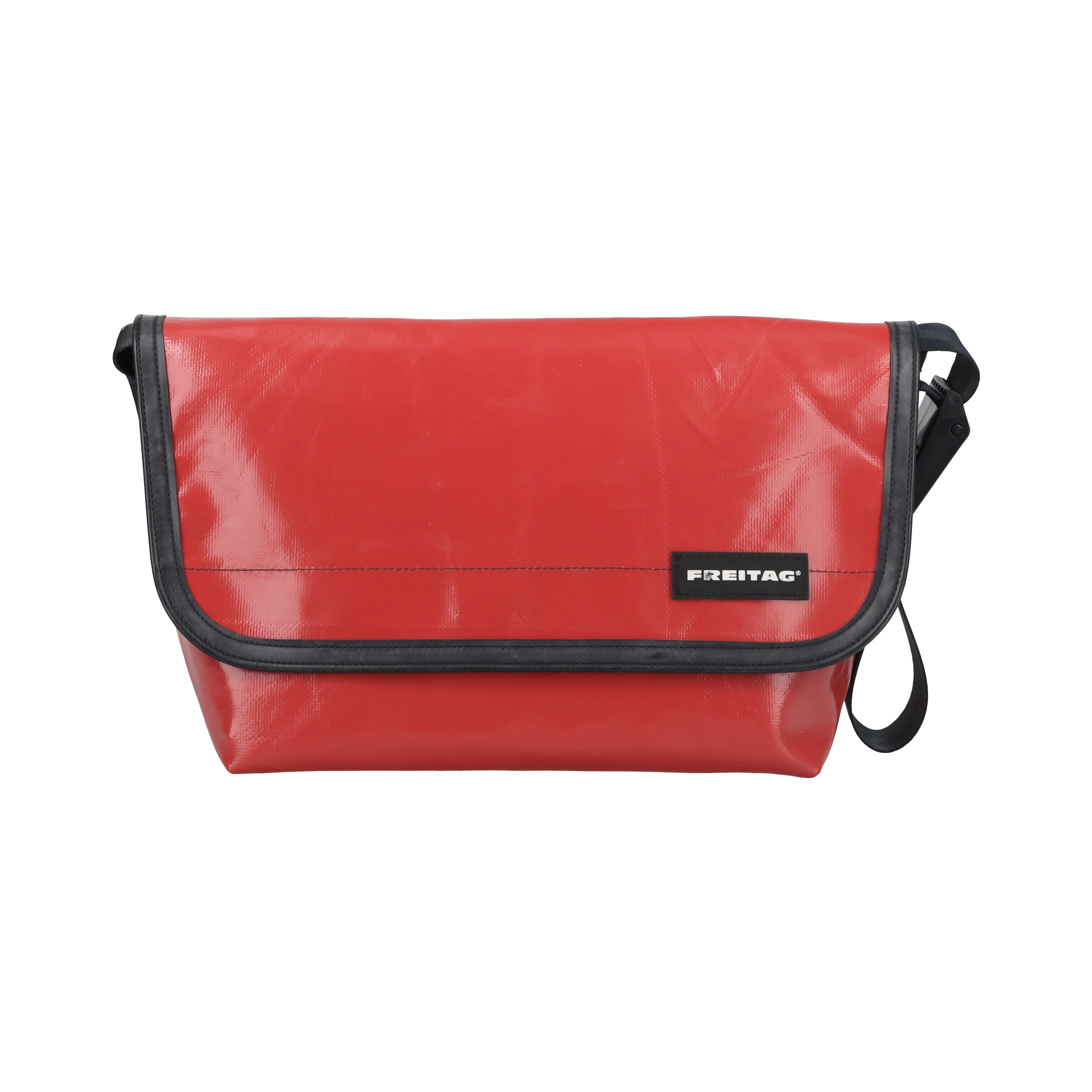 Lola　フライターグ  ショルダーバッグ Medium black crossbody bag