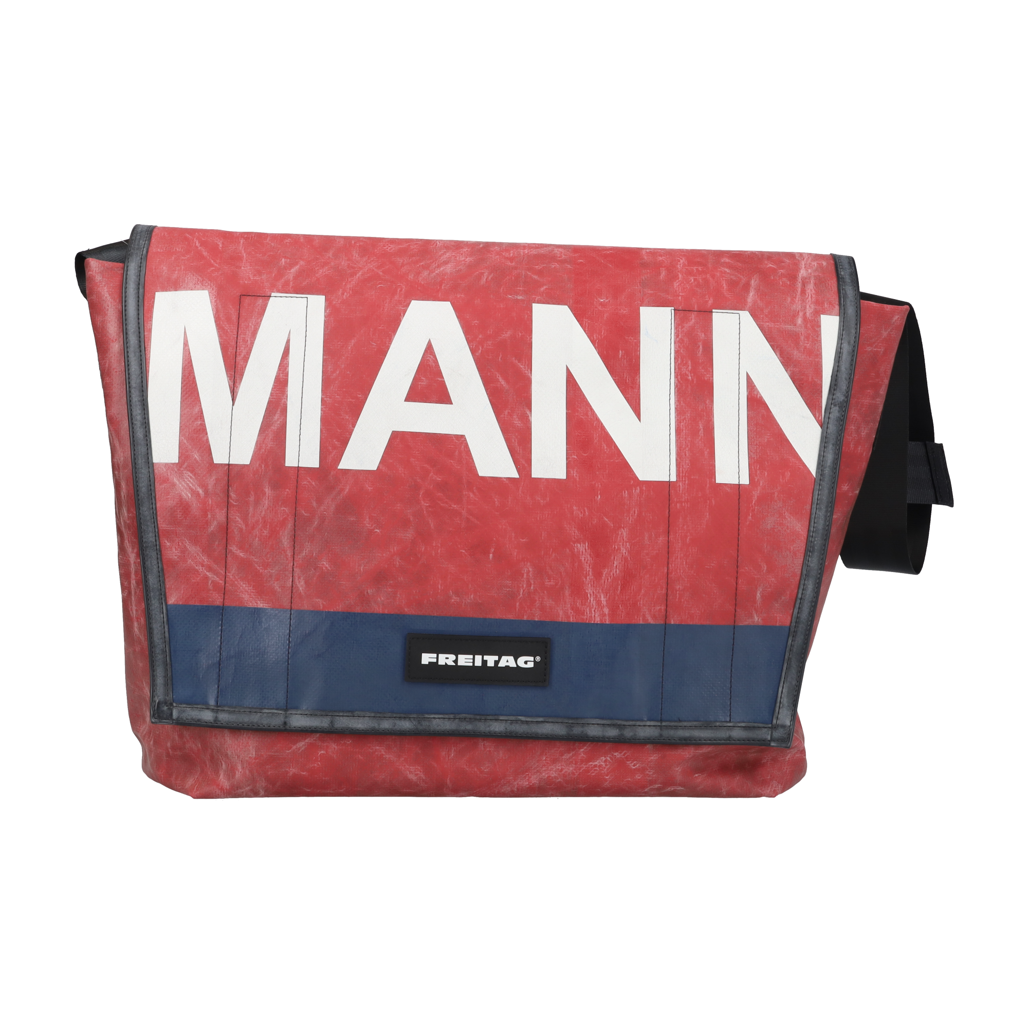 FREITAG メッセンジャーバッグ ホワイト⁄ブルー F13 TOPCAT 中古・古着