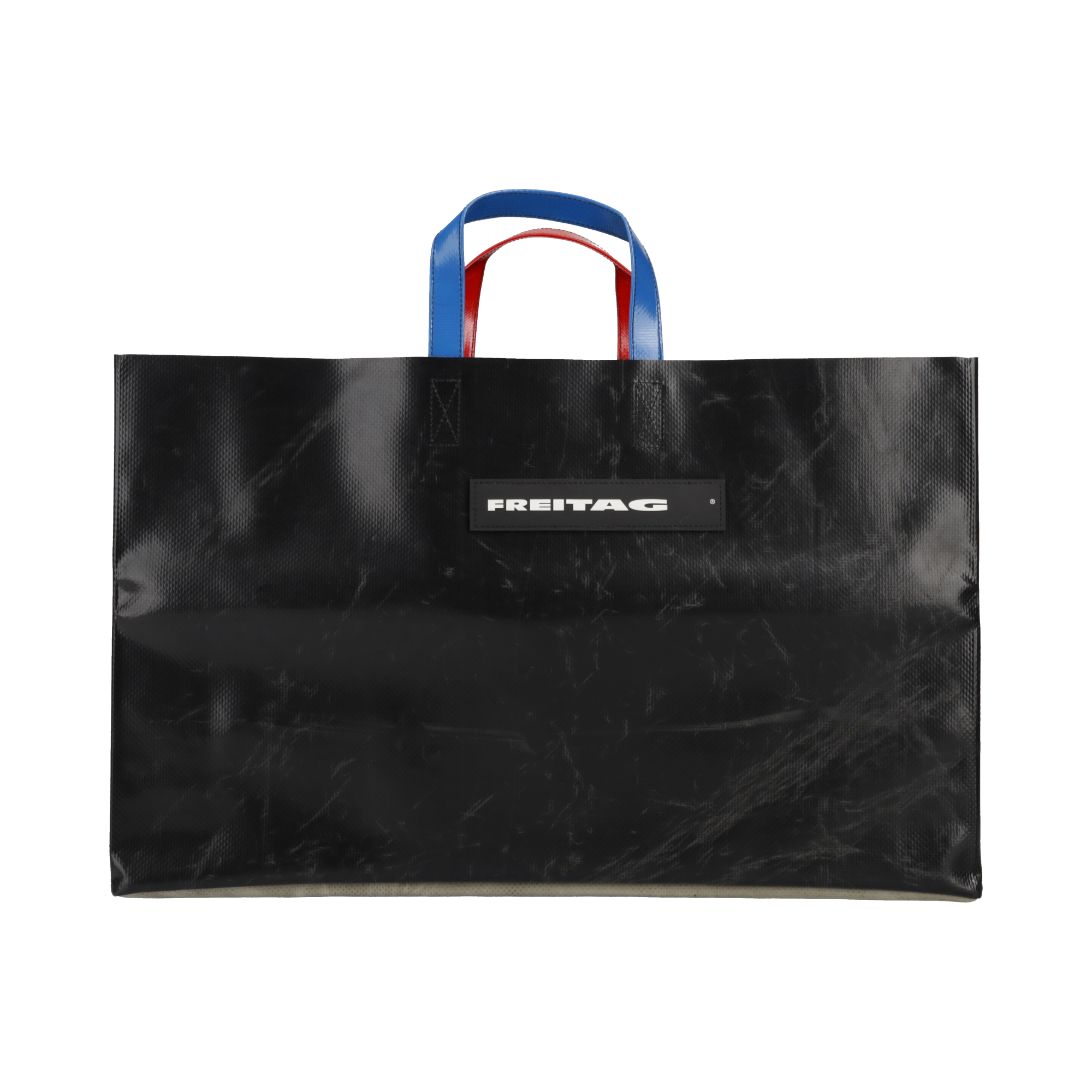 FREITAG シルバー ロゴトートバッグ 約30cm幅 FREITAG シルバー ロゴトートバッグ 約30cm幅 メンズ