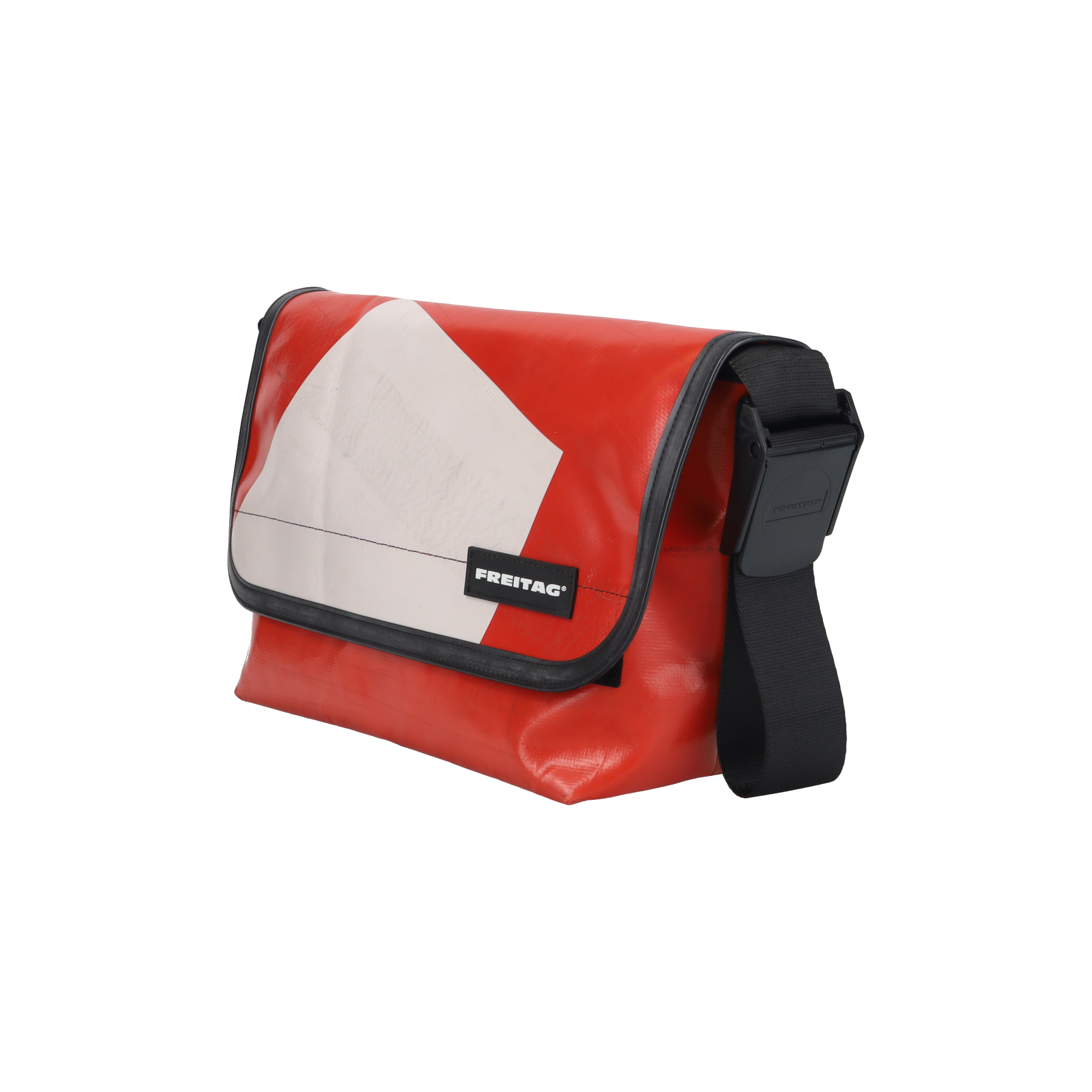 美品FREITAG F42 SURFSIDE 6メッセンジャーバッグ 青⁄黄 F42 FREITAG