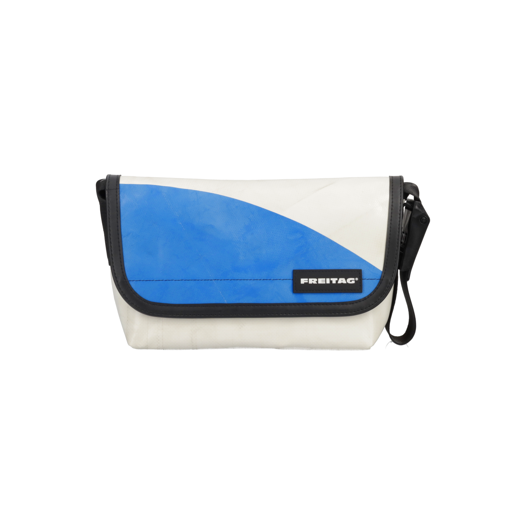 FREITAG エコバッグ ホワイト ブルー 全てのバッグ | FREITAG