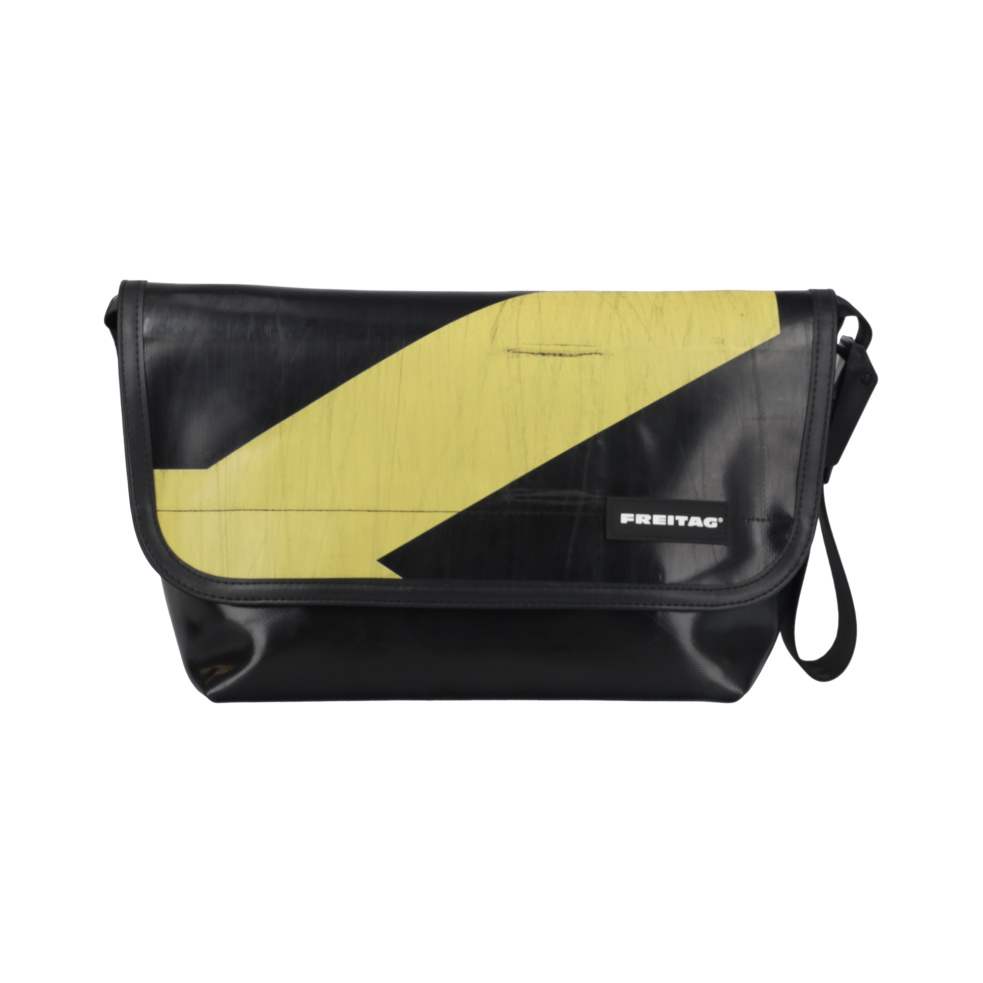 FREITAG メッセンジャーバッグ （パット付）ホワイト/ブルー FREITAG フライターグ トート バッグ ブルー×ホワイト オフ