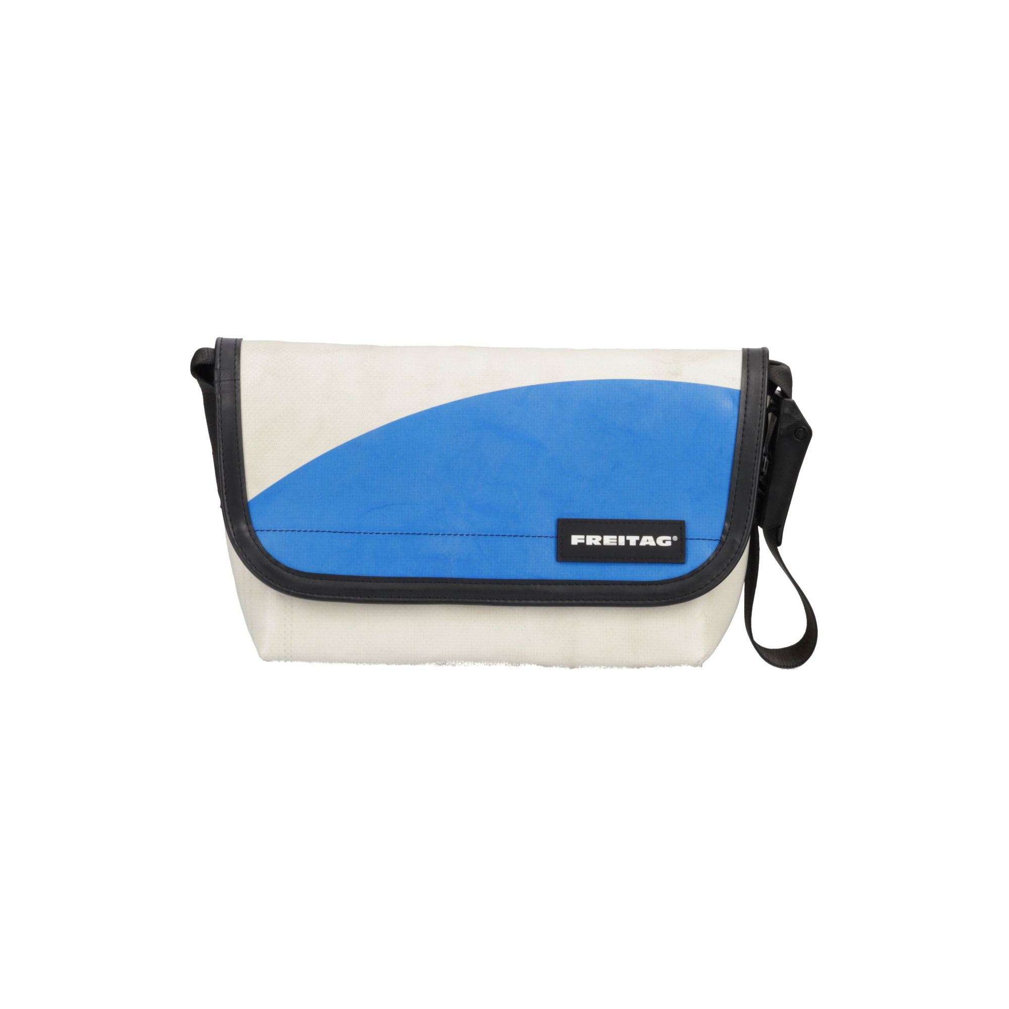 FREITAG フライターグ ラージメッセンジャーバッグ シルバー/ブルー FREITAG フライターグ ラージメッセンジャーバッグ シルバー