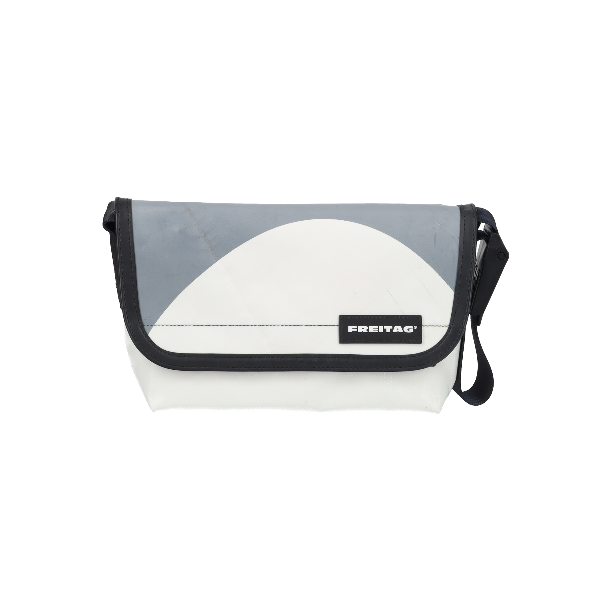 FREITAG メッセンジャーバッグ グレー/ホワイト 新着商品 FREITAG フライターグ メッセンジャーバッグ グレー