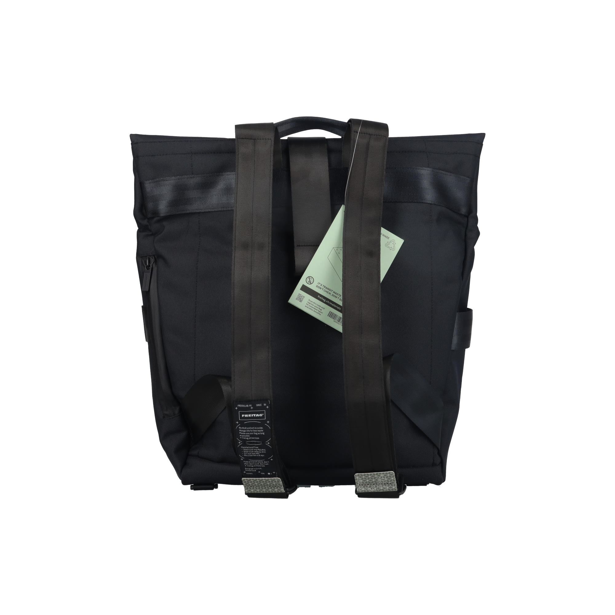 FREITAG エコバッグ 黒 グレー F691 GLEASON | 271927 | FREITAG