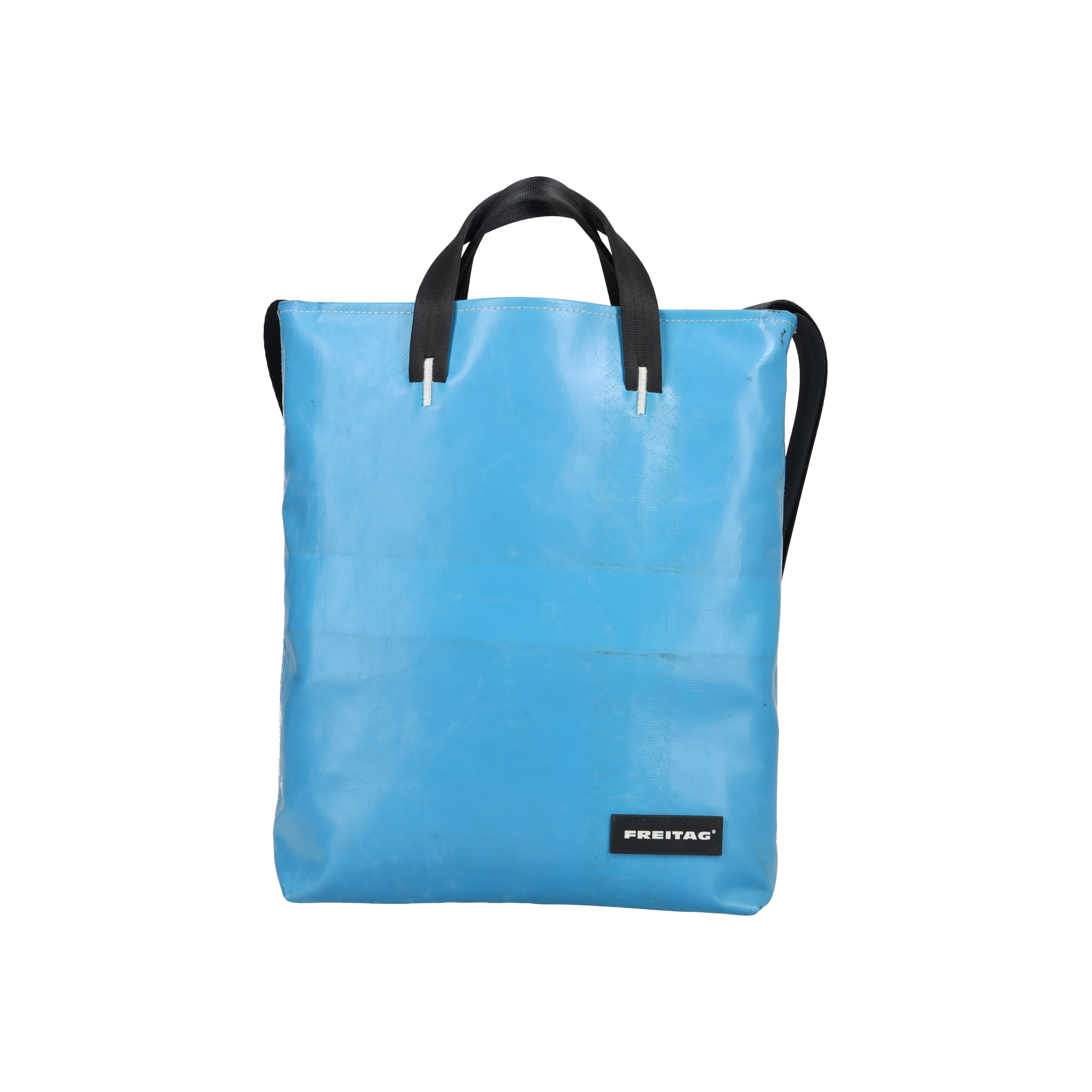 訳あり商品 FREITAG 青 ドラムバッグ バッグ - バッグ