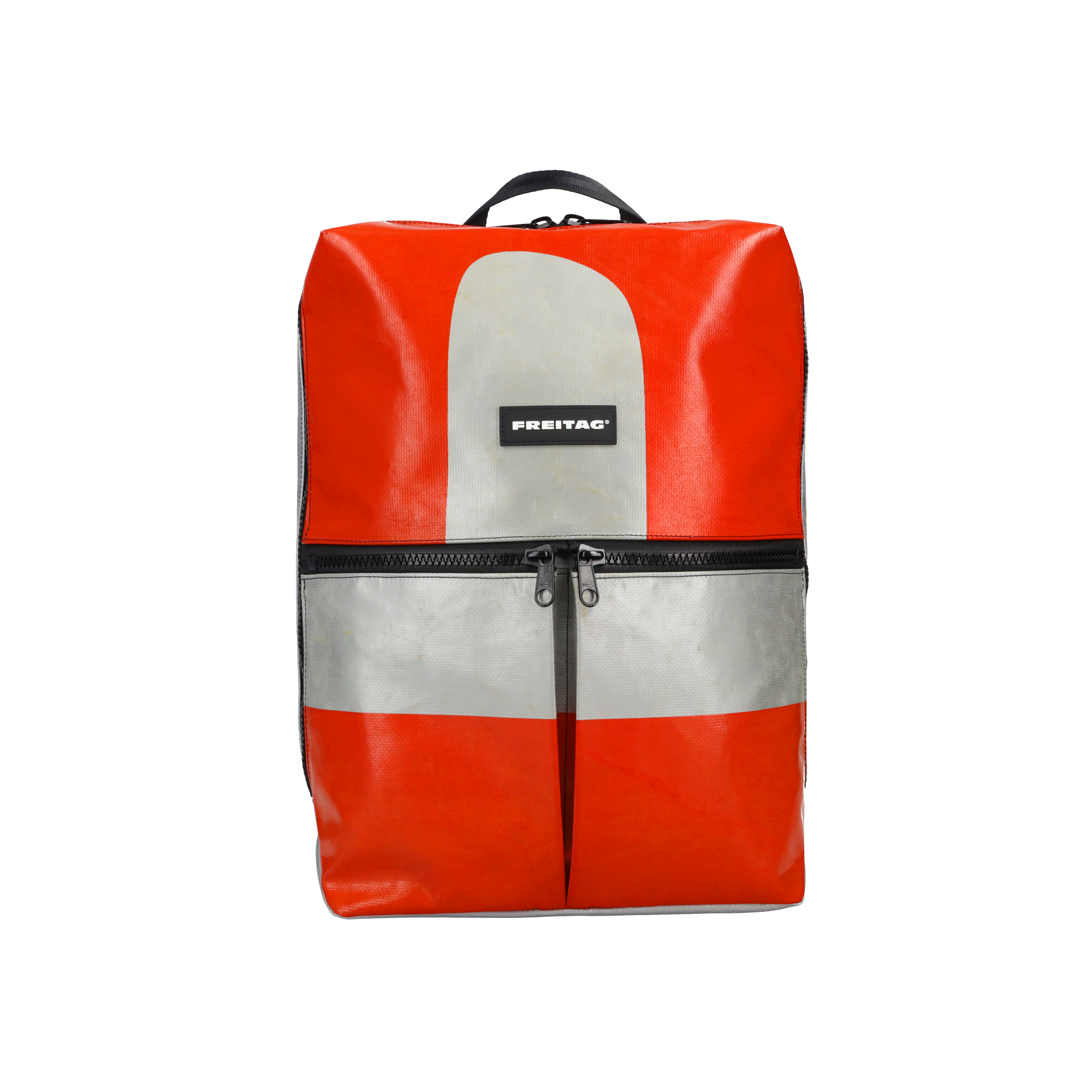 FREITAG リュックトート　オレンジ×ホワイト 全てのバッグ | FREITAG
