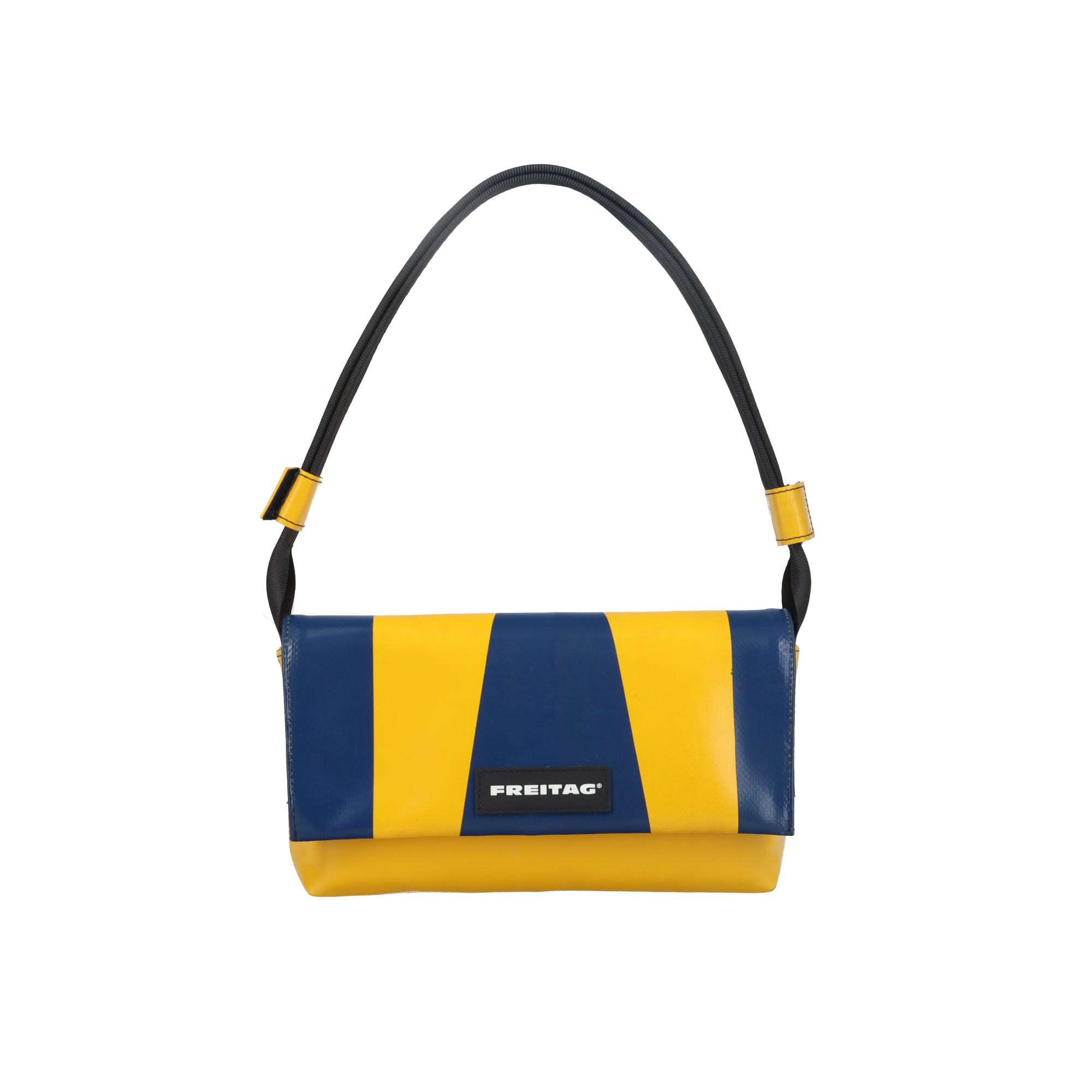 FREITAG 青 黄色 ストライプ ショルダーバッグ F171 LAURA | 315358 | FREITAG