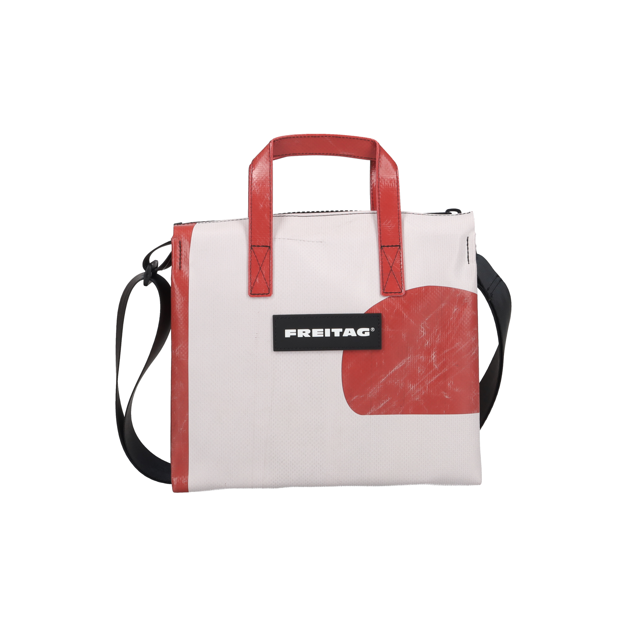 【限界値下げ‼️】F18REX Freitag バッグ 白赤 限界値下げ‼️】F18REX Freitag バッグ 白赤