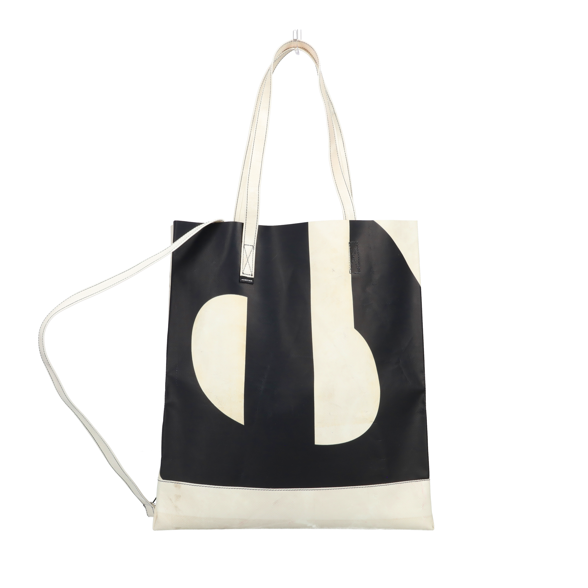 FREITAGホワイトトートバッグ FREITAG トートバッグ ホワイト ブルー