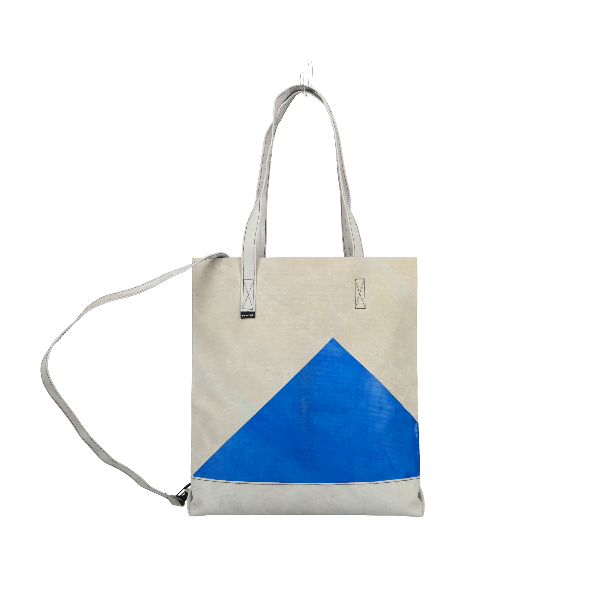 FREITAG エコバッグ ホワイト ブルー トートバッグ | FREITAG