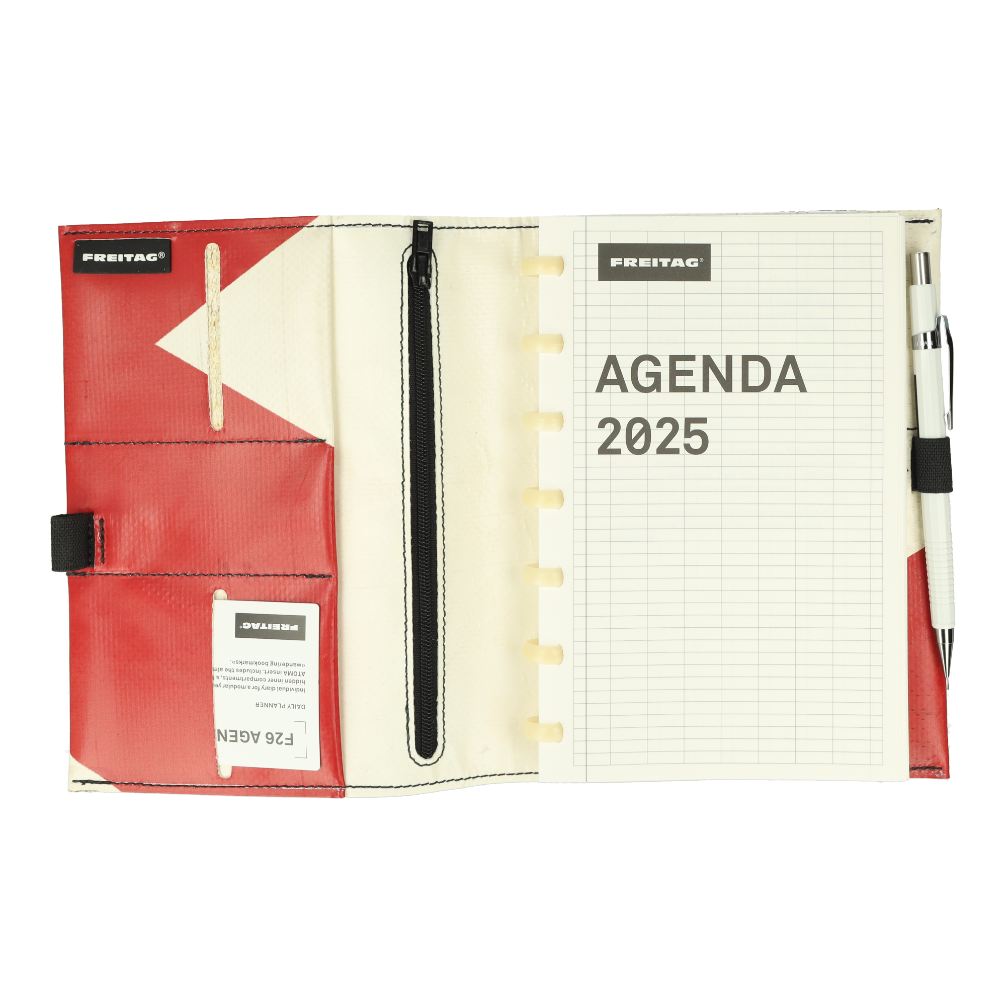 フライターグ freitag 手帳　ペン　F26 AGENDA Amazon.co.jp: FREITAG F26 AGENDA Notebook, Refill, Pen with