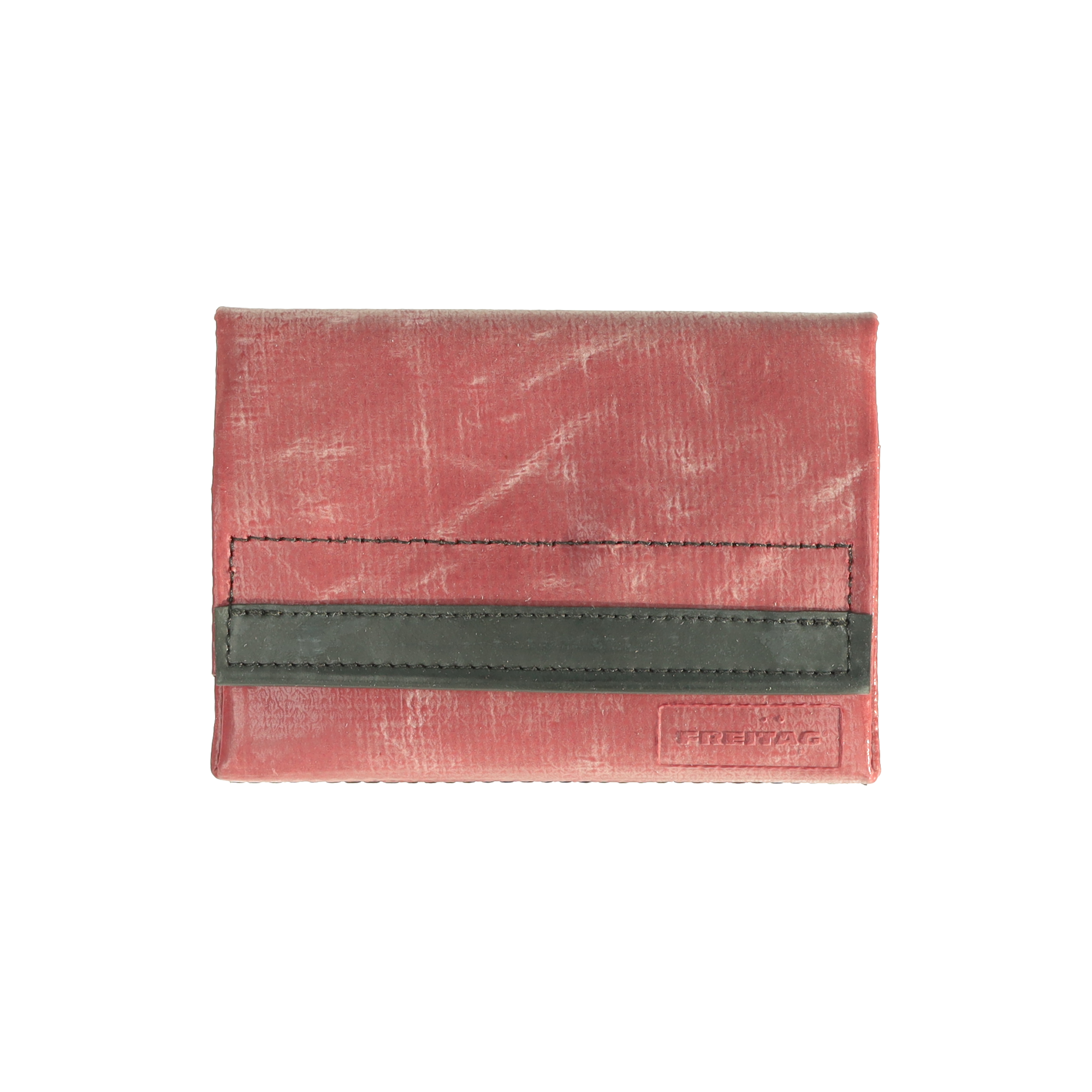 FREITAG◇長財布/PVC/RED/無地/フライターグ/セカスト/中古/古着