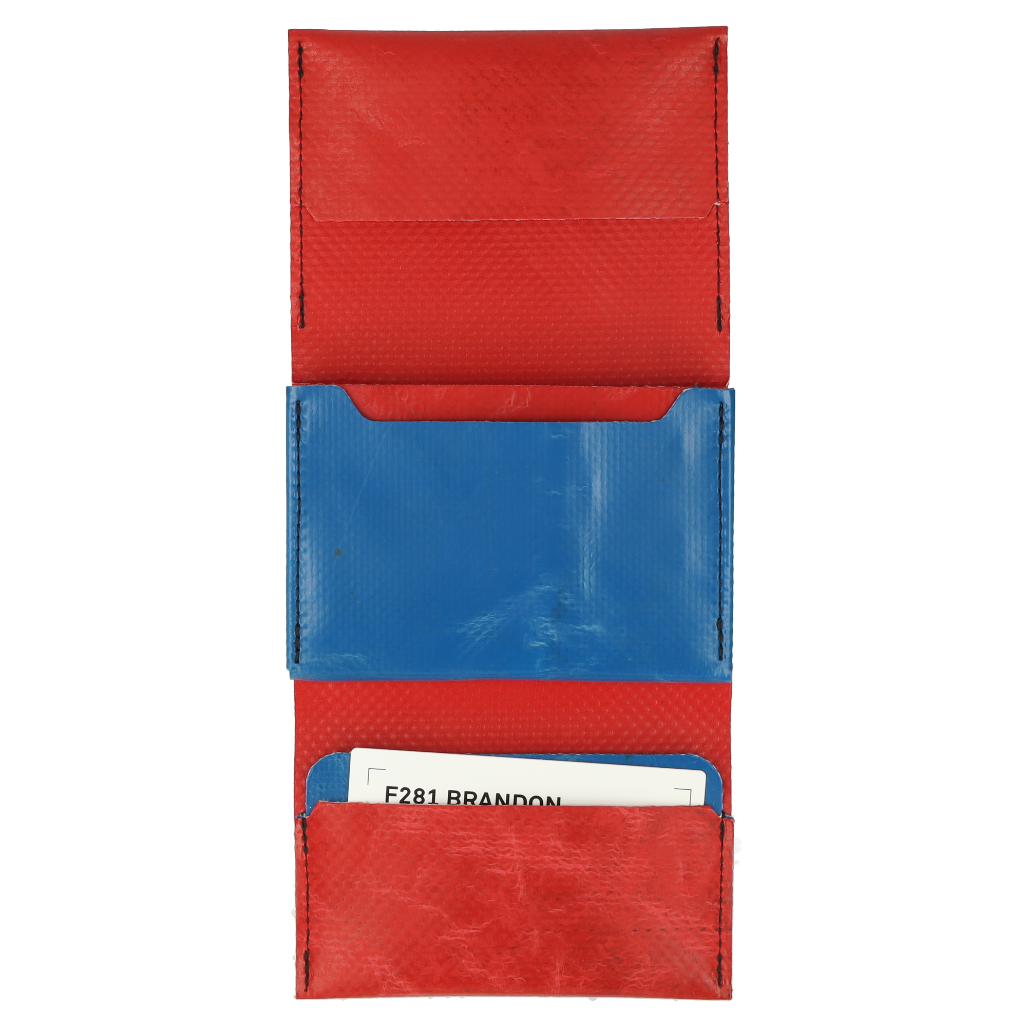 カード付　freitag F54 BRANDON カードケース　黒　赤 FREITAG フライターグ F54 BRANDON カードケース - メルカリ