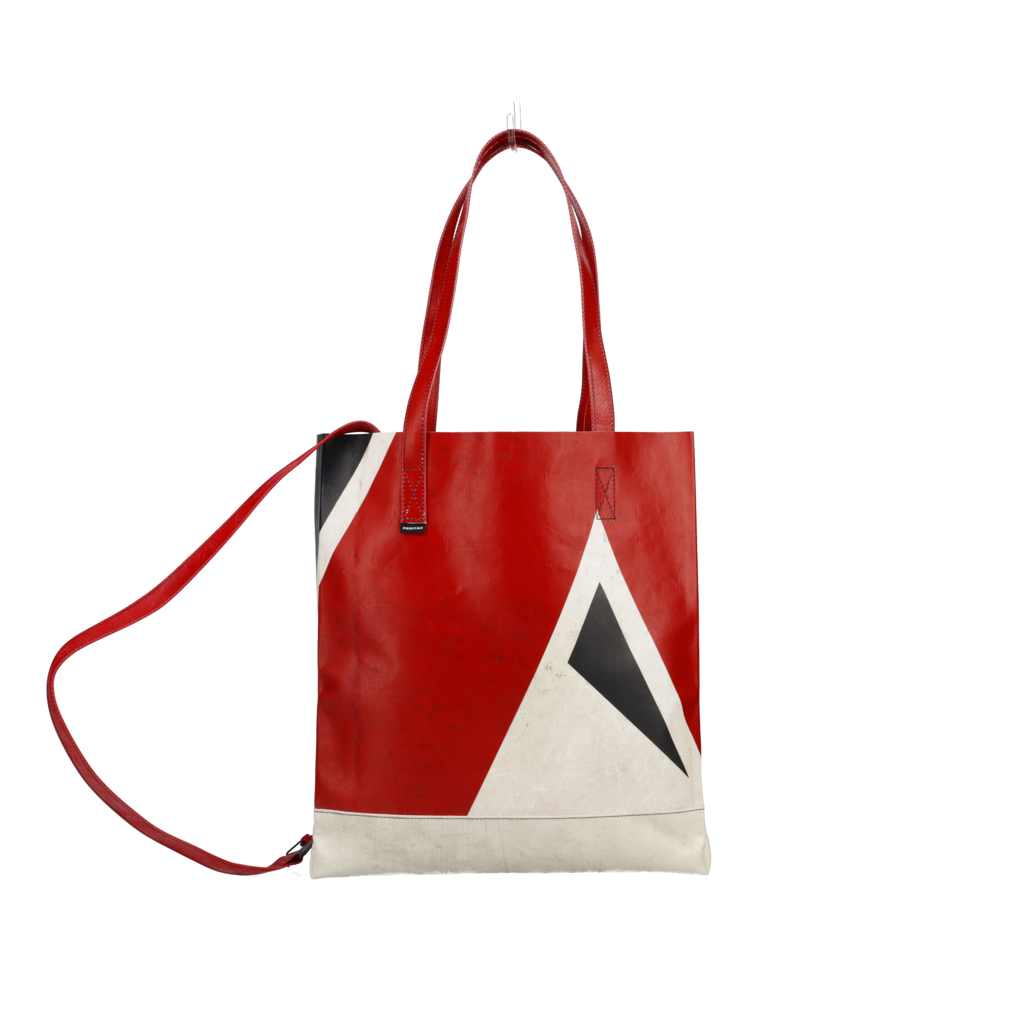 FREITAG トートバッグ ホワイト/レッド TOTE BAGS | FREITAG