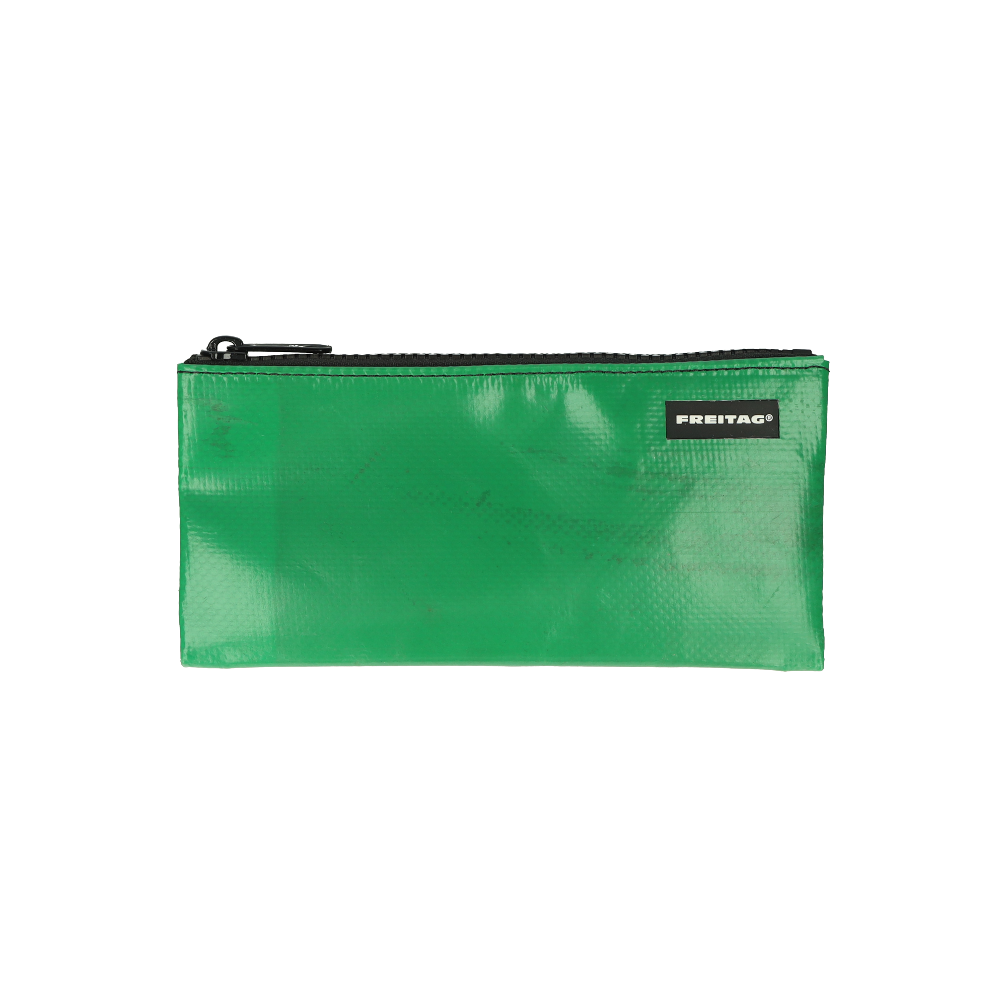 Freitag フラットポーチ グリーン/ホワイト ポーチ | FREITAG